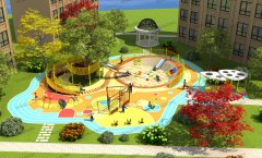 乐鱼体育社区儿童游乐设备