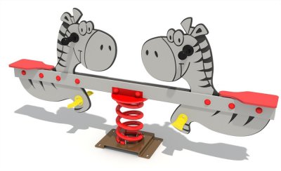  乐鱼体育游乐斑马主题双人儿