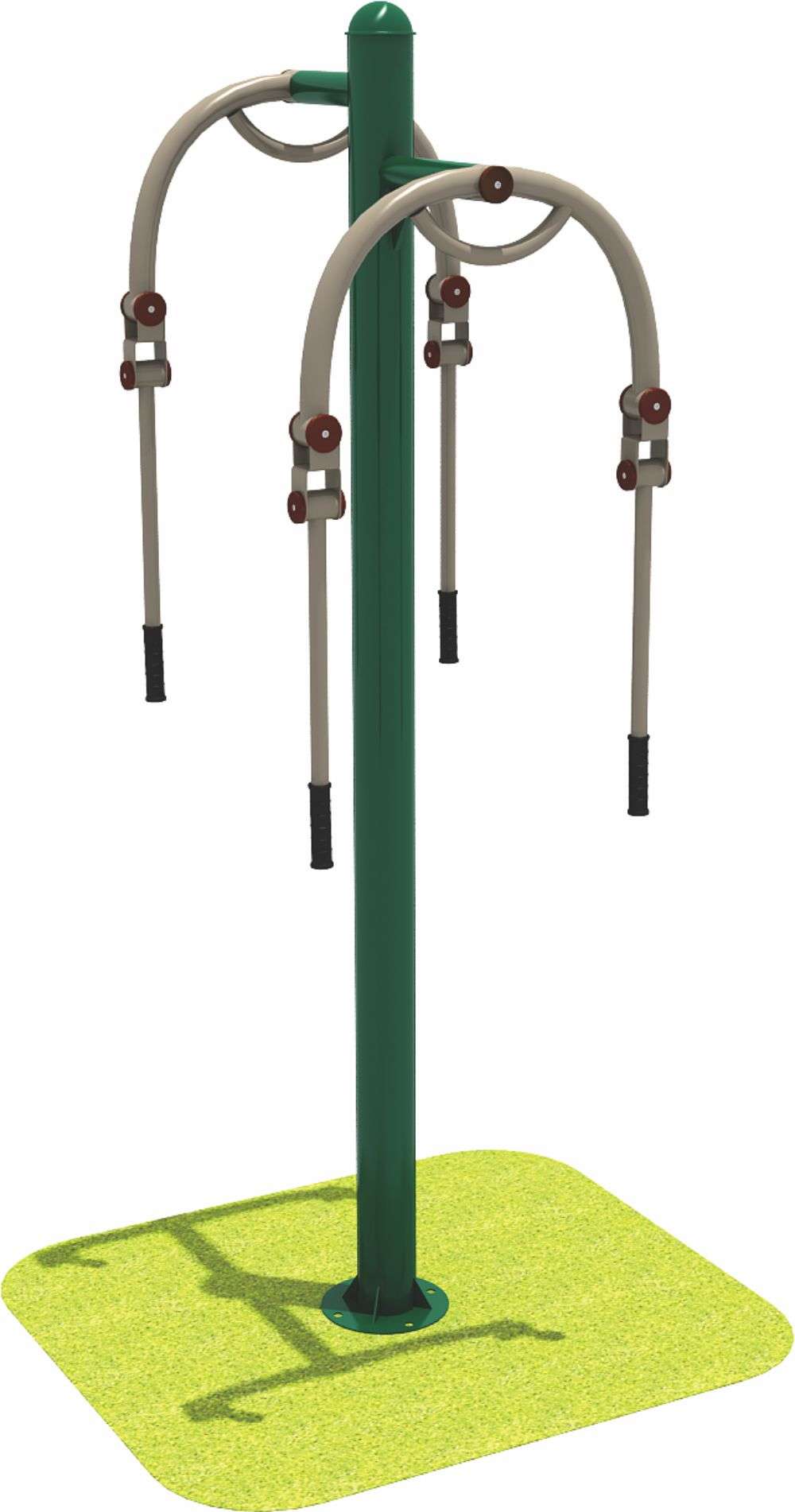 乐鱼体育健身器材 双人上肢引