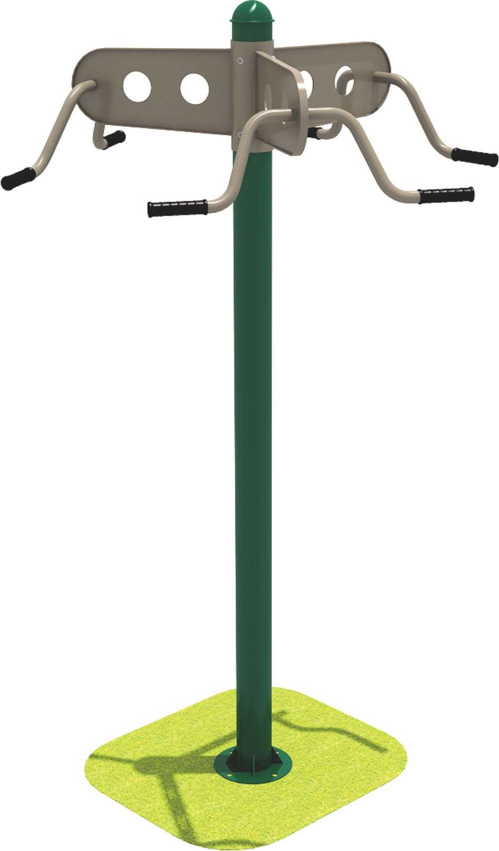 乐鱼体育健身器材 三人引体训